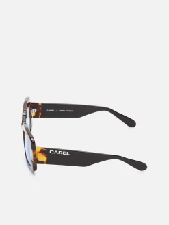 Black Acetate Sunglasses-Carel New
