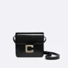 Black Glossy Leather Bag-Carel Best