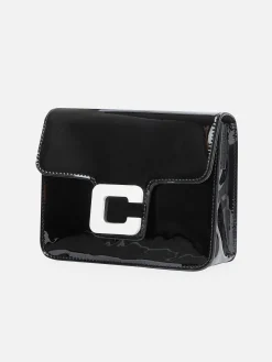 Black Patent Leather Bag-Carel Sale