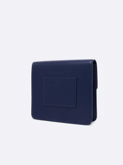Blue Leather Bag-Carel Store