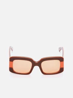 Burgundy Acetate Sunglasses-Carel Fashion