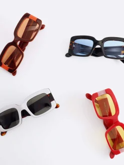 Burgundy Acetate Sunglasses-Carel Fashion