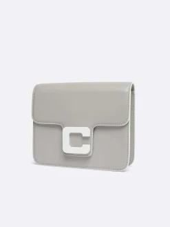 Grey Leather Bag-Carel Sale