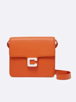 Orange Leather Bag-Carel Fashion