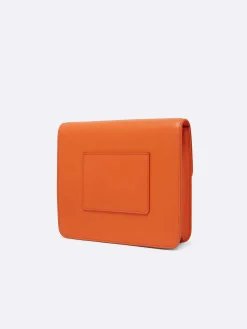 Orange Leather Bag-Carel Fashion