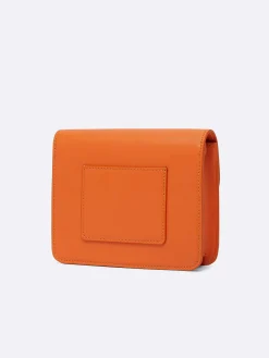Orange Leather Bag-Carel Hot