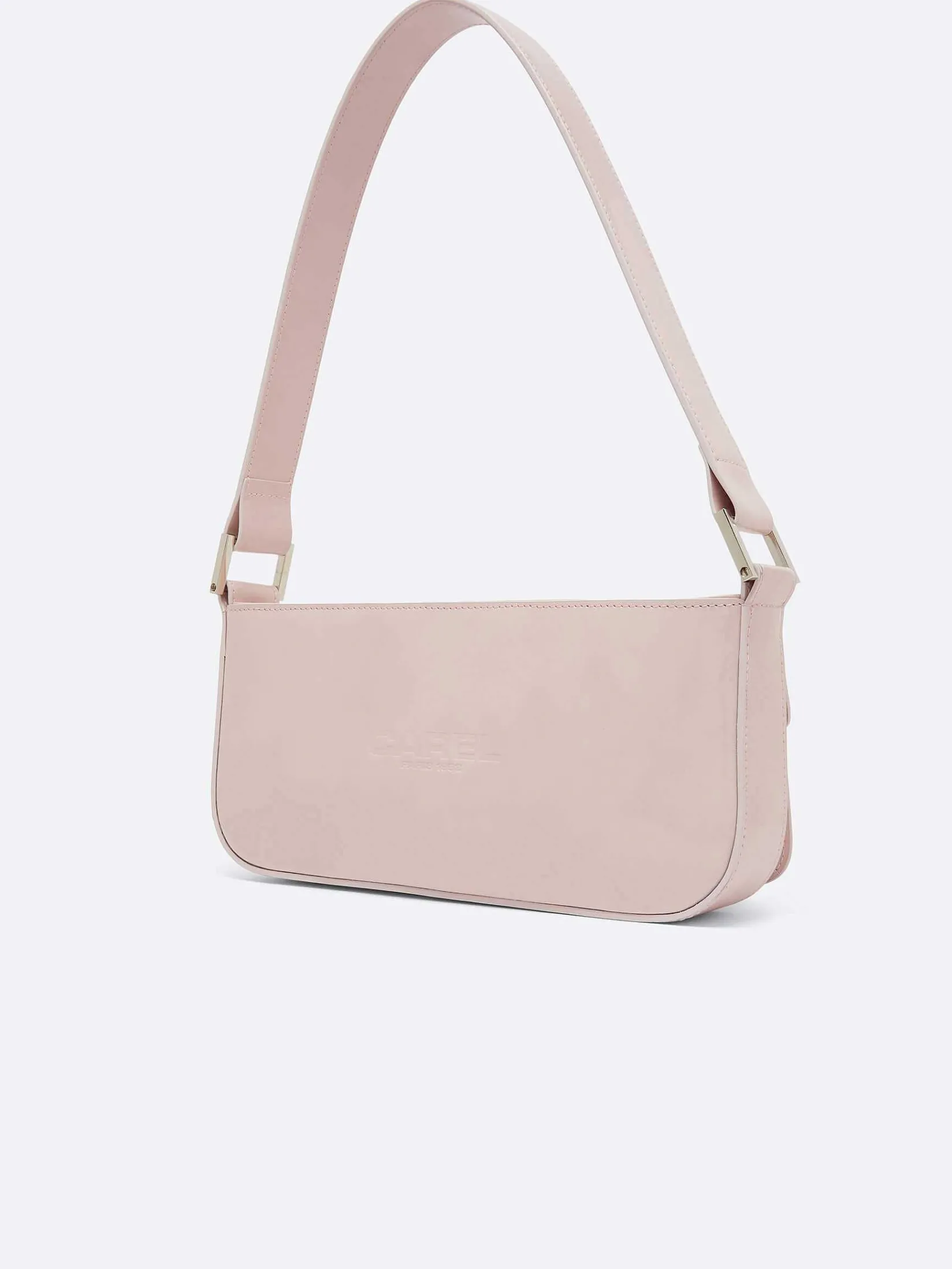 Pale Pink Glossy Leather Bag-Carel Hot