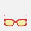 Red Acetate Sunglasses-Carel Discount