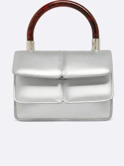Silver Appleskin Handbag-Carel Online